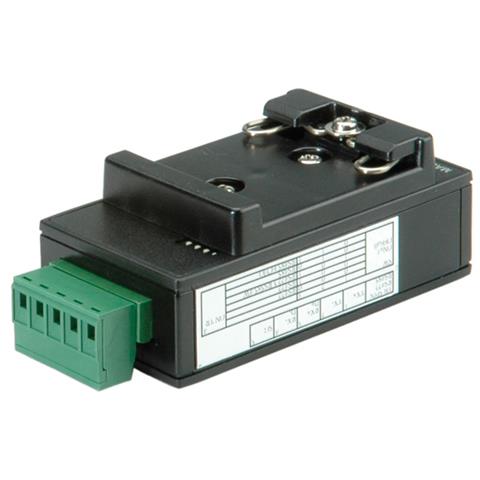 USB 2.0 to RS422/485 Adapter, with Isolation, for DIN Rail, Nero - Foto 1